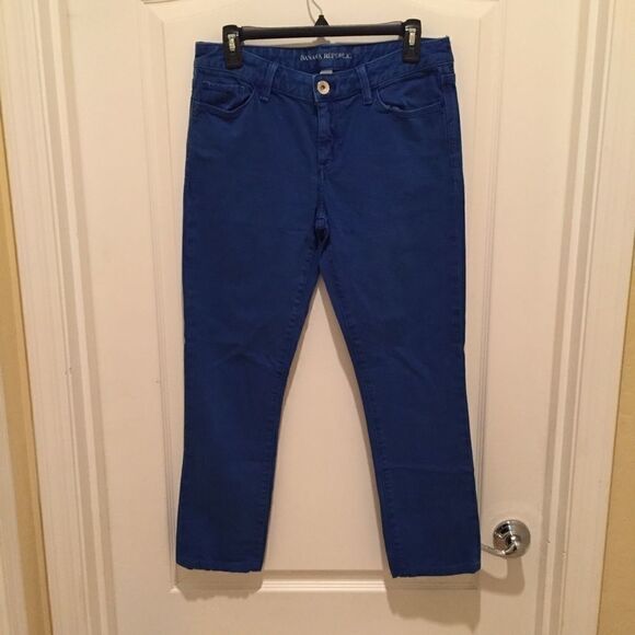 Banana Republic Blue Skinny Jeans - Picture 2 of 7